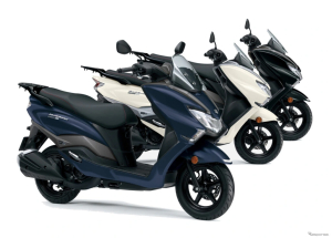 Обновленный скутер Suzuki Burgman Street 125 EX представлен на рынке