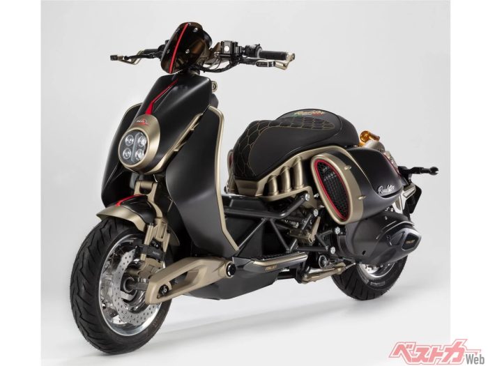 Italjet Roadster 400 — нео-ретро супербайк с инновационной подвеской