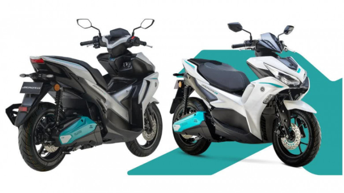 Yamaha Aerox‑E: электрическая версия спортивного скутера