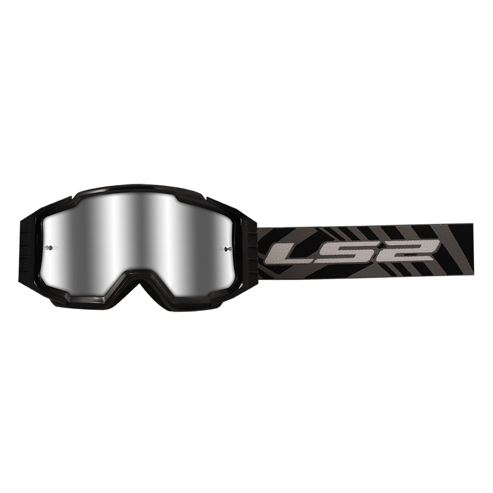 Очки Очки кроссовые LS2 CHARGER PRO Goggle Black with clear visor
