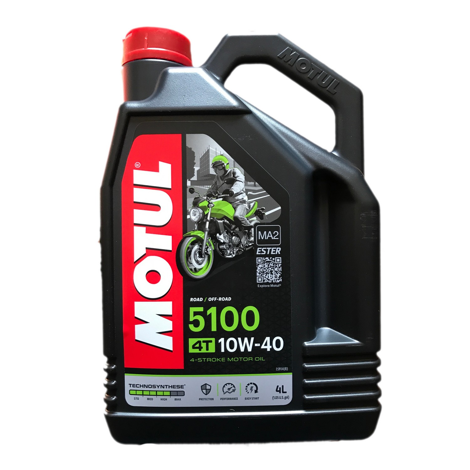 Масло Масло Motul 4Т 5100 10W40 полусинтетик 4L