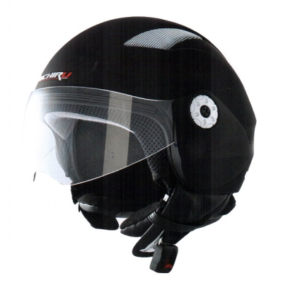 Шлем Шлем защитный Michiru MO 130, Черный Матовый