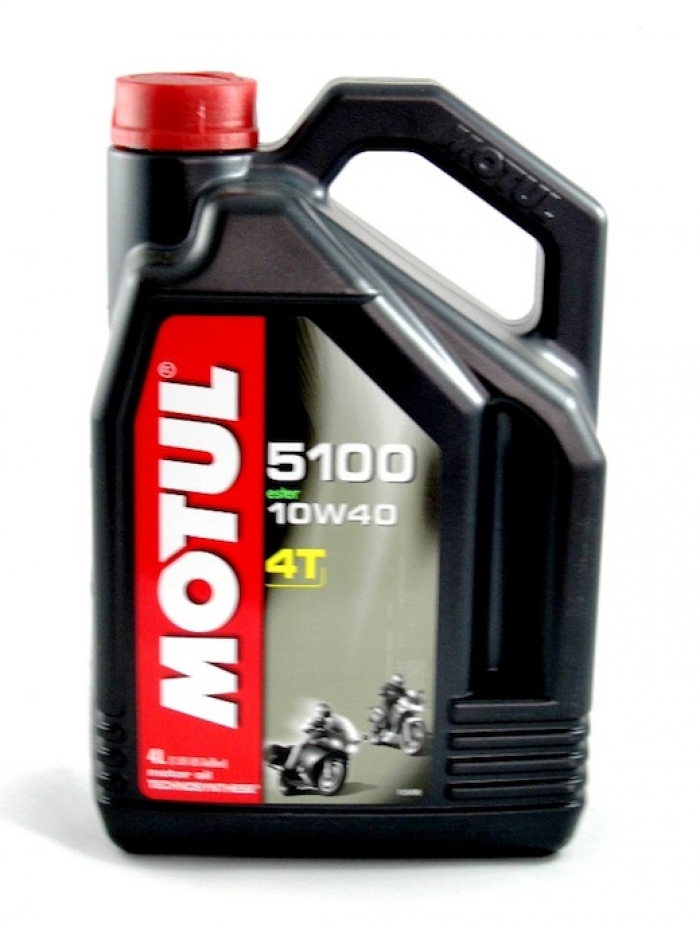 Масло Масло Motul 4Т Ester 5100 10W40 полусинтетик (2литра)